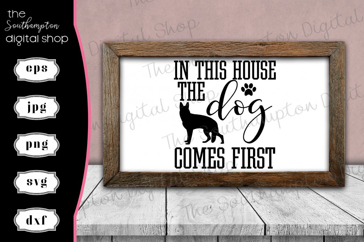 In This House the Dog Comes First example image 1