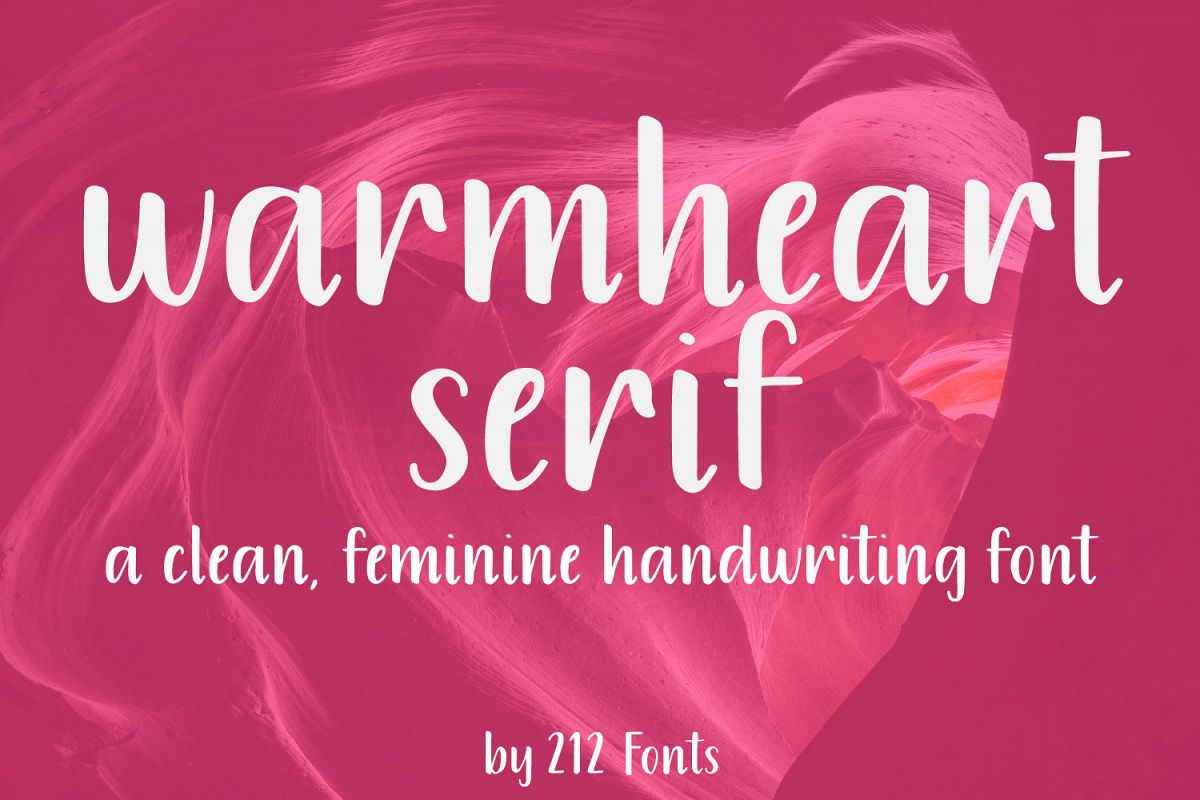 Warmheart Serif example image 1