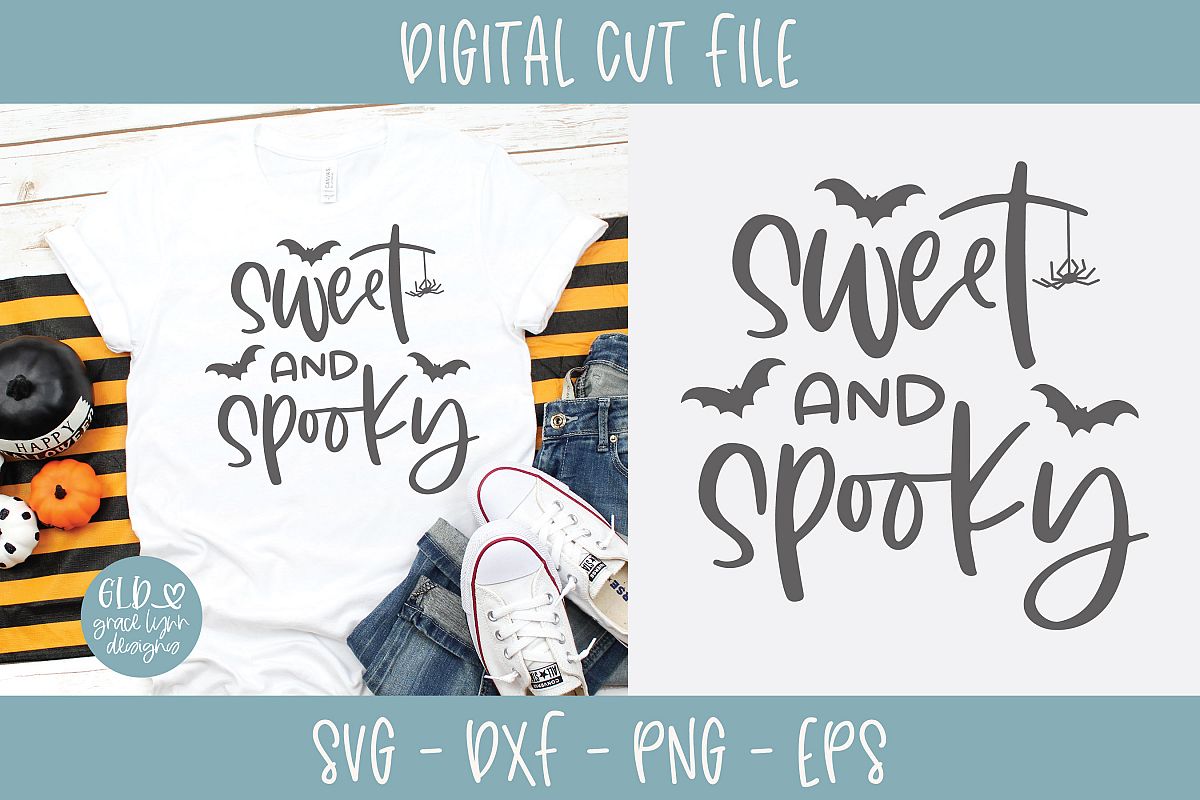 Sweet And Spooky - Halloween SVG example image 1