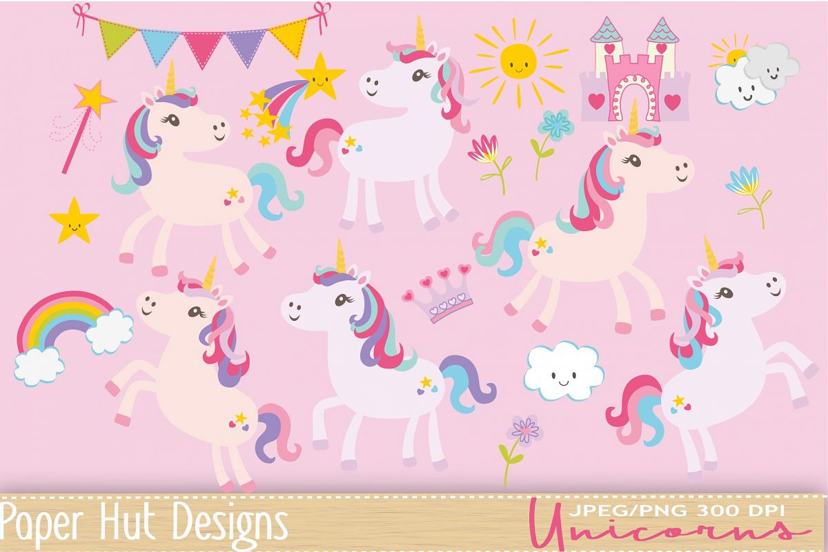 Unicorn Clipart example image 1
