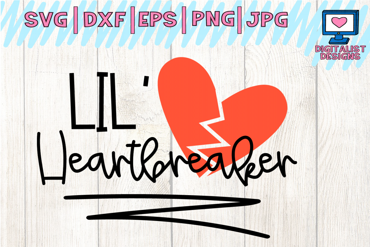Download lil heartbreaker svg, valentine's day, kids valentine