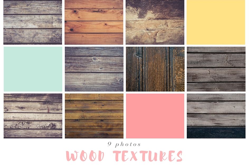 9 Wood Textures example image 1