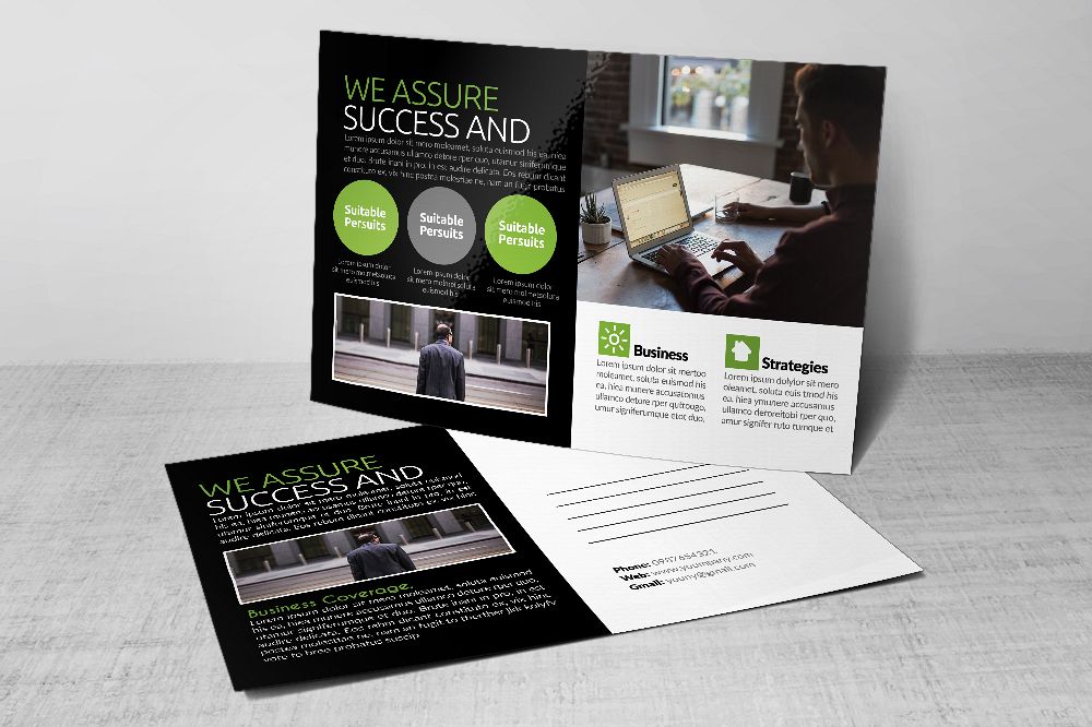 Business Postcards Templates example image 1