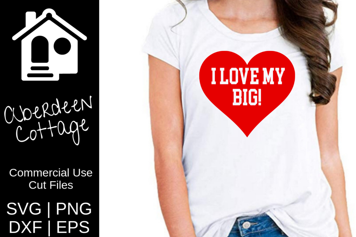 Love My Big SVG Sorority Design example image 1