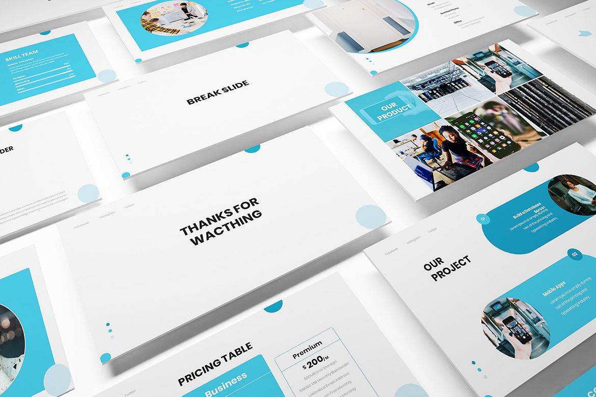 IT Consultant Google Slides Template example image 1