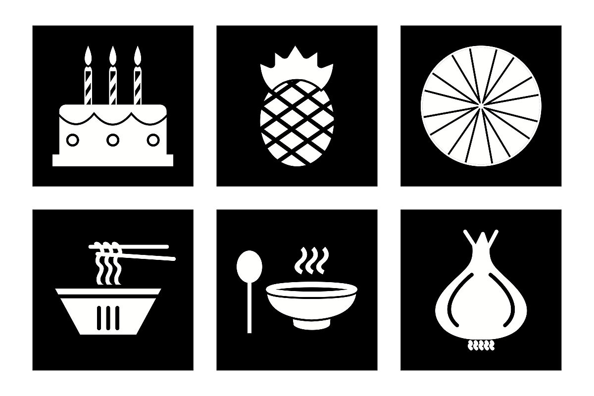 Set Of Food Icons example image 1