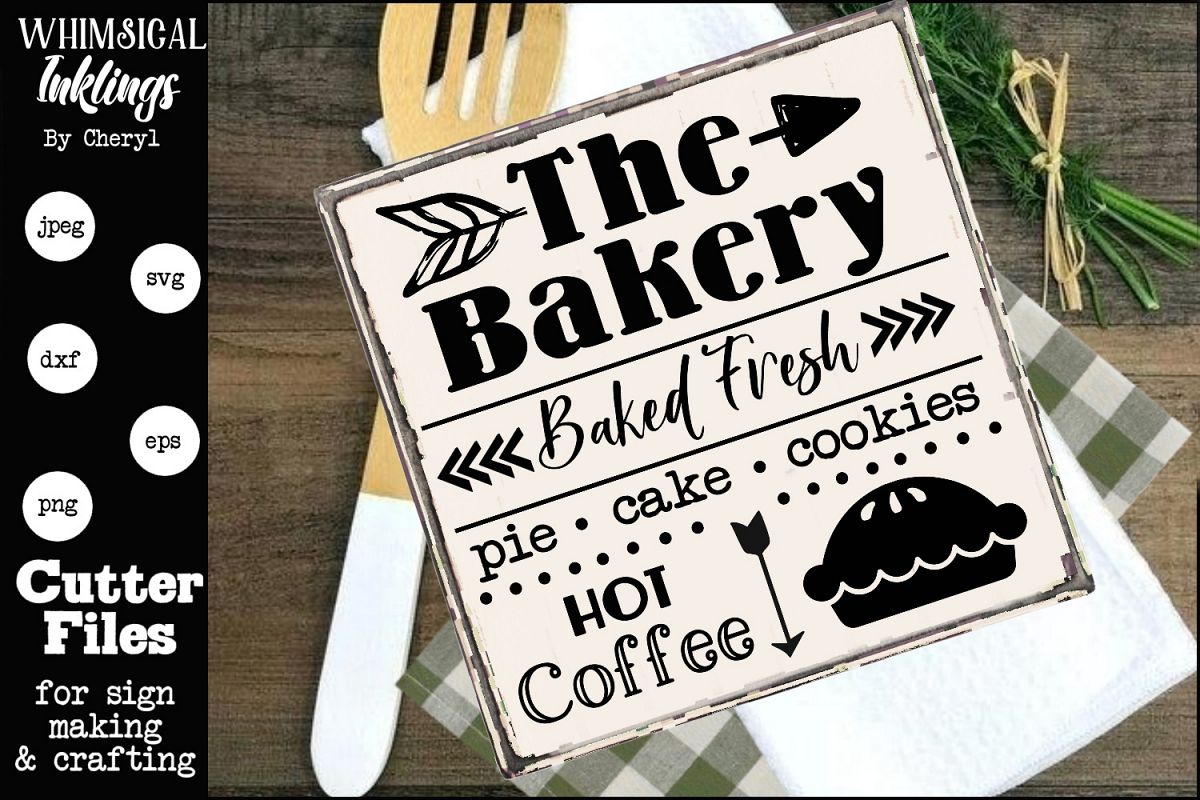 Baked Fresh- Bakery SVG example image 1