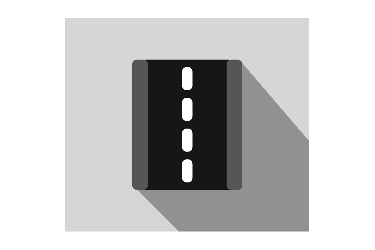 Road icon example image 1
