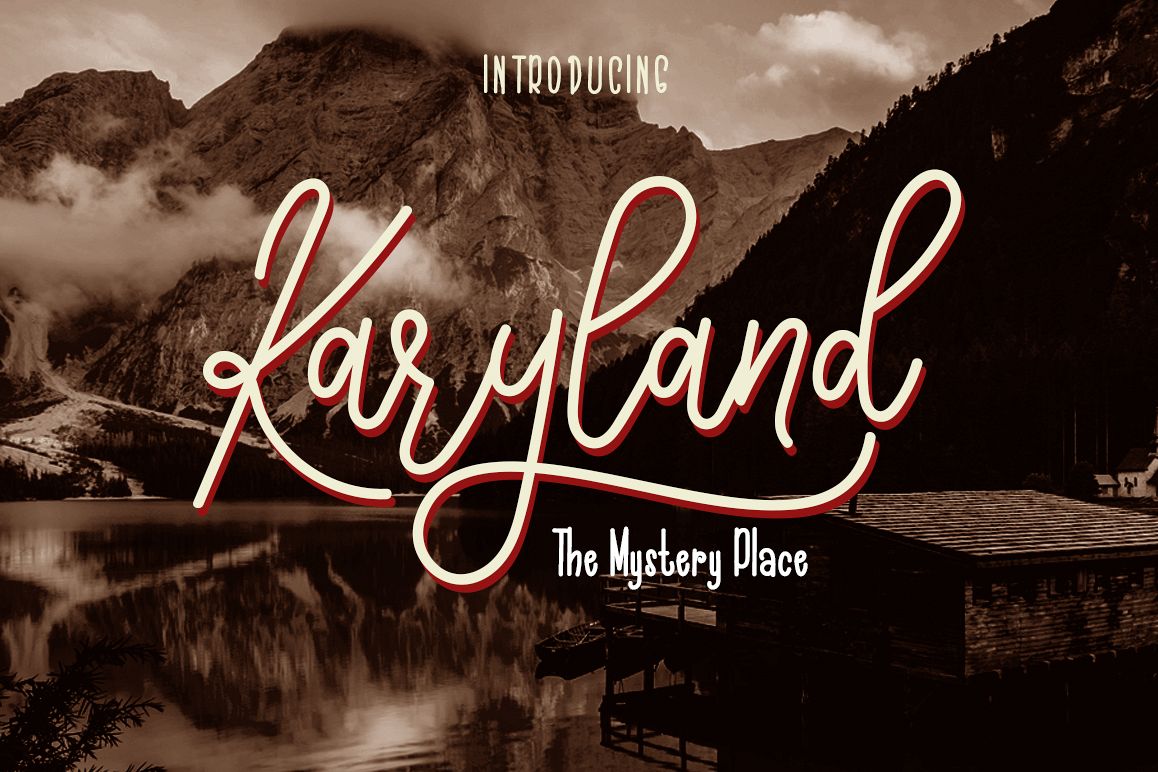 The Karyland / Natural Font Duo example image 1