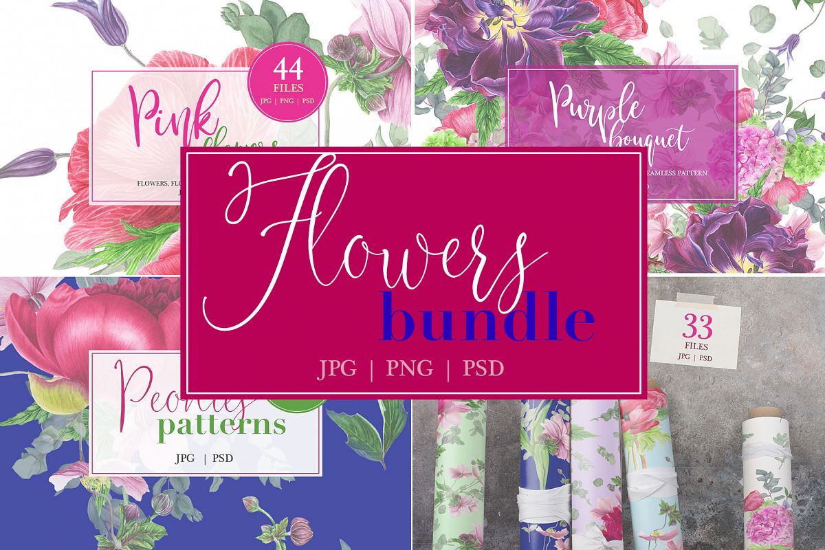 Flowers bundle example image 1