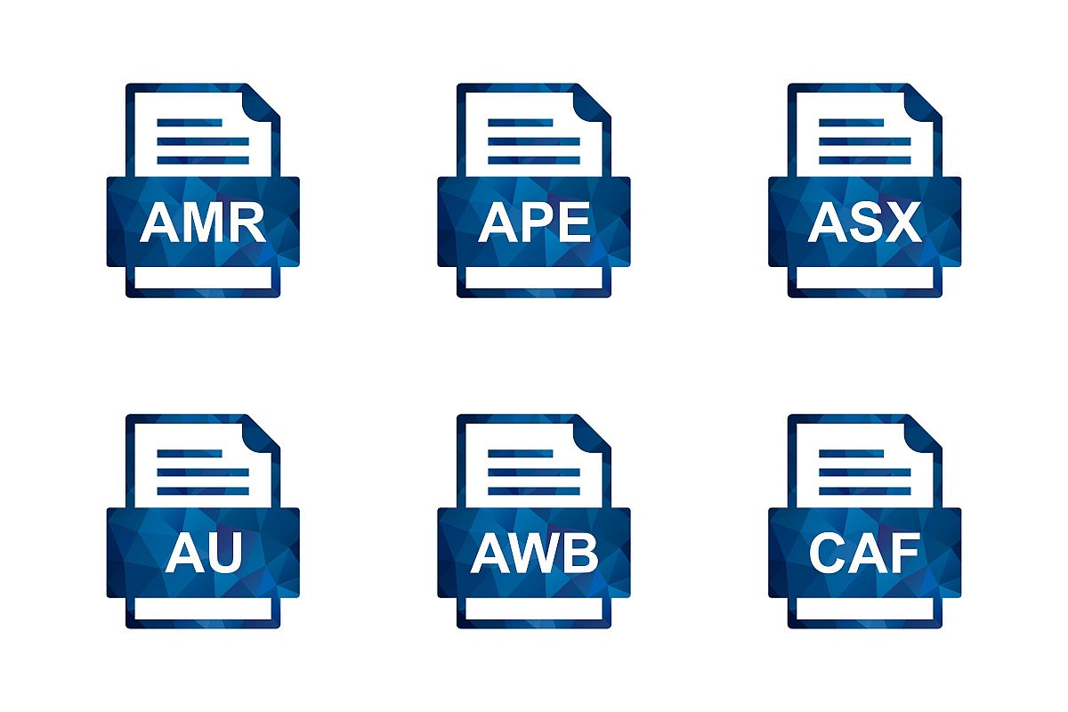 Set Of File Formats Icons example image 1