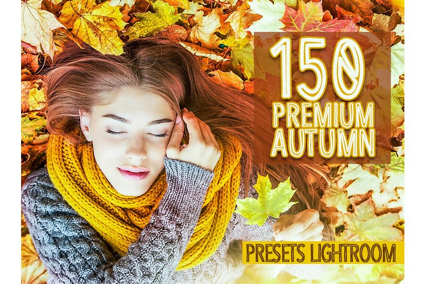150 Premium Autumn Presets Lightroom (Presets for Lightroom 5,6,CC) example image 1