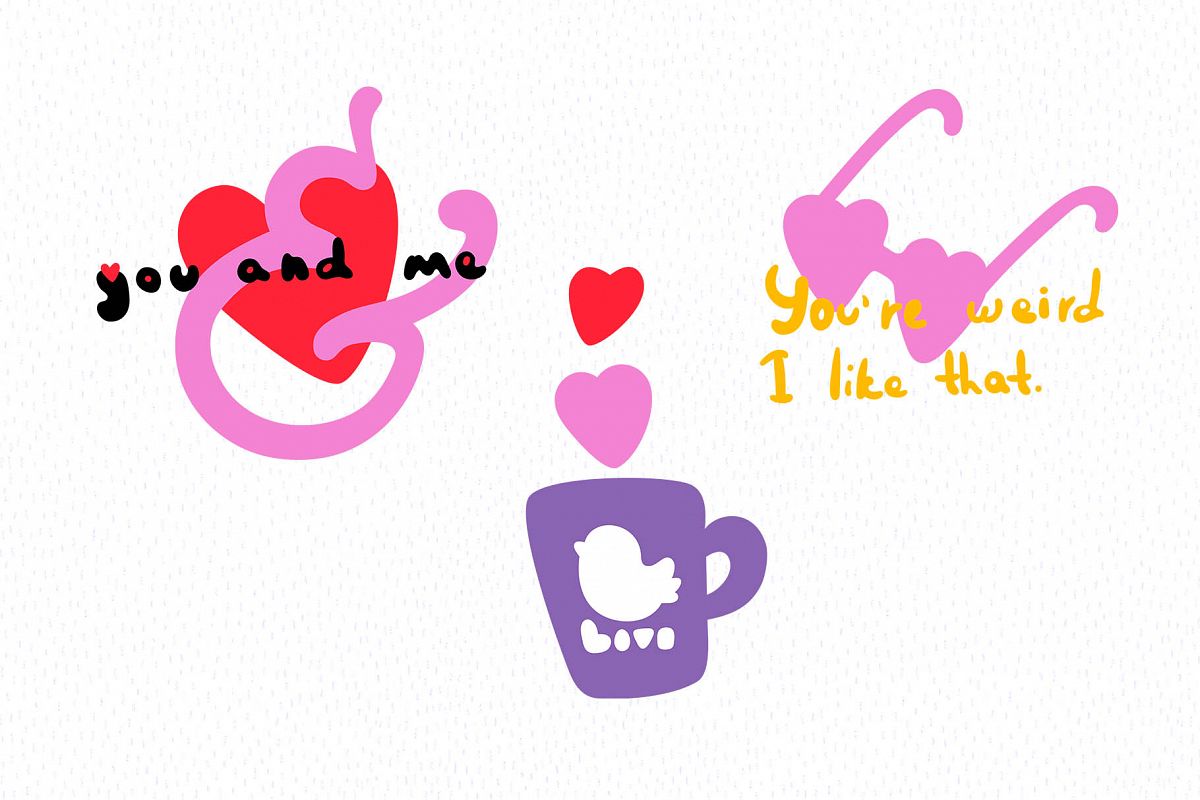Valentine's Day Vector_part 07 example image 1