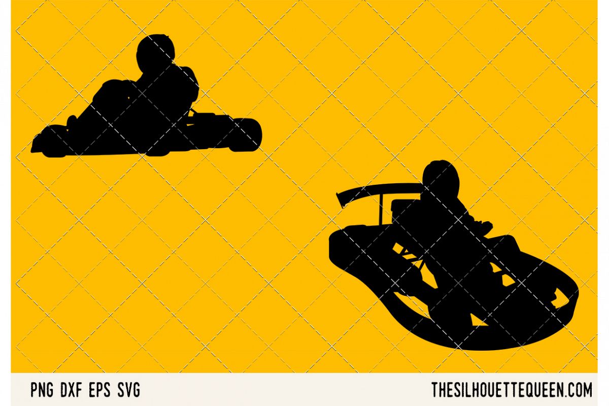 Go Karting SVG example image 1