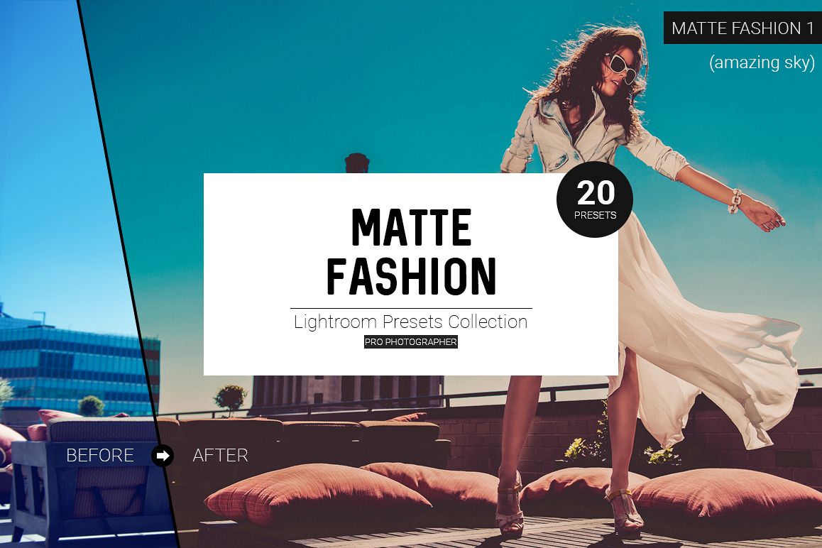 Matte Fashion Lightroom Presets example image 1