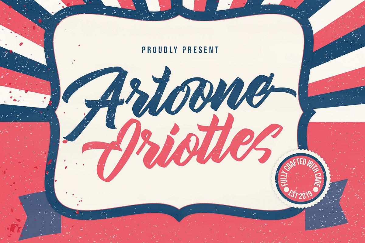 Artoone Oriottes Typeface example image 1