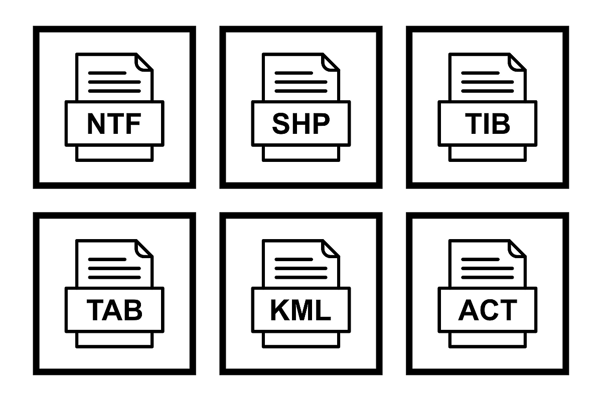 Set Of File Formats Icons example image 1