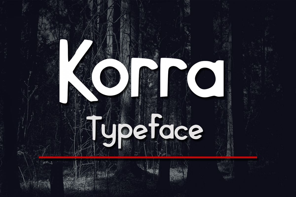 Korra Typeface example image 1