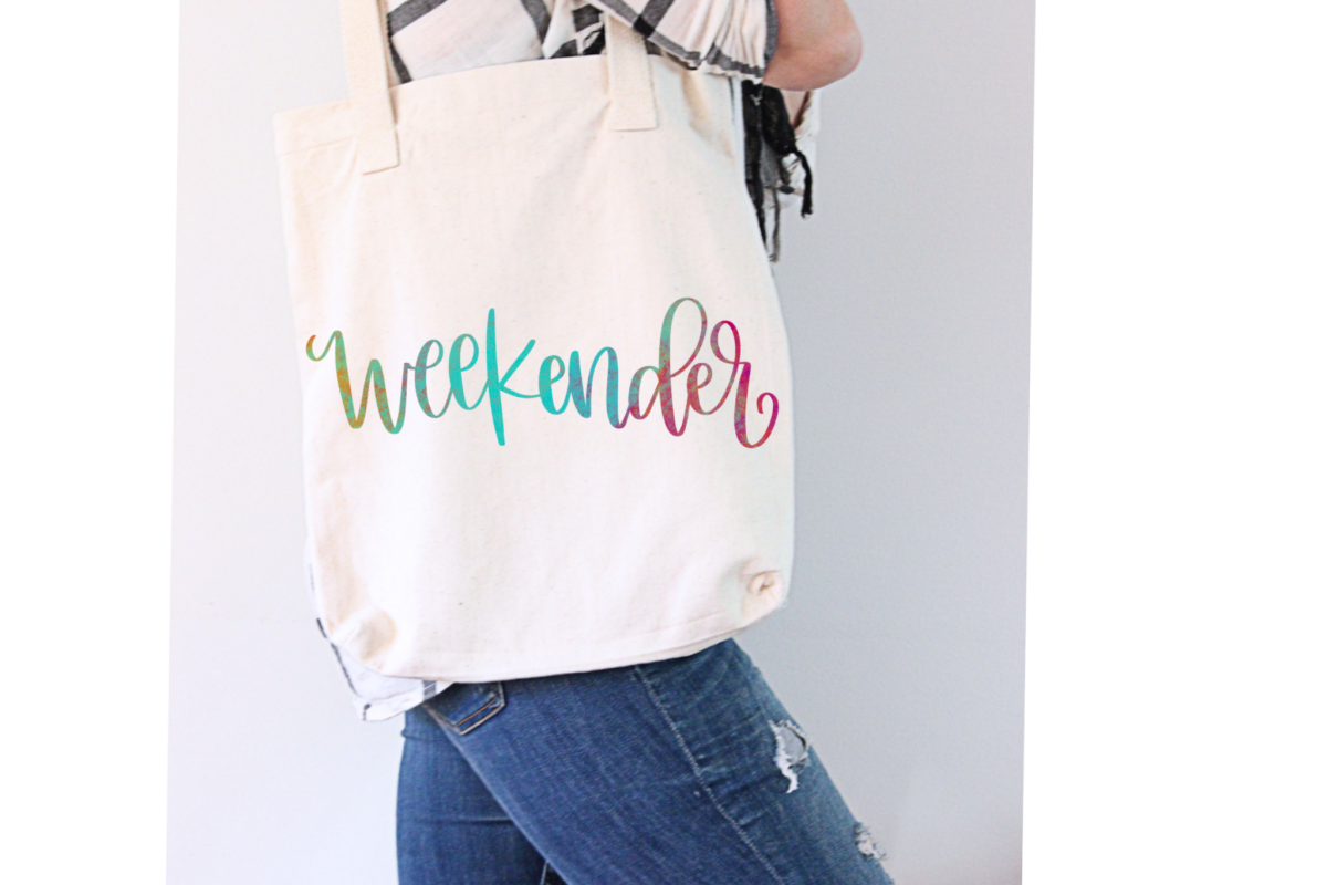 Weekender -Hand lettered SVG example image 1
