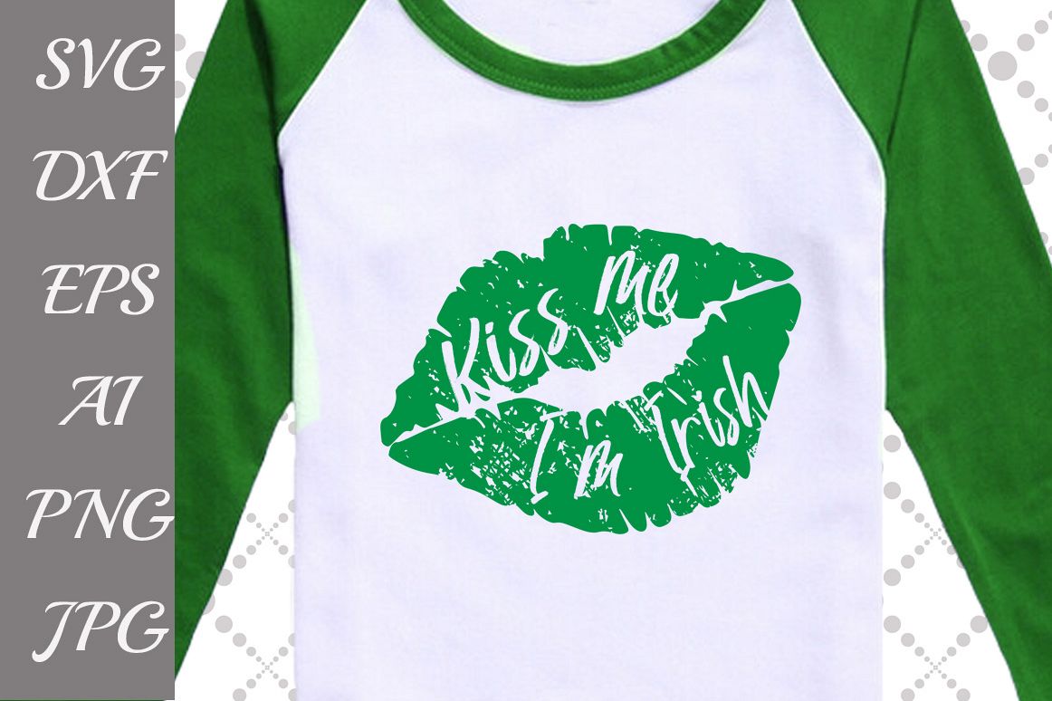 Kiss Me I'm Irish Svg example image 1