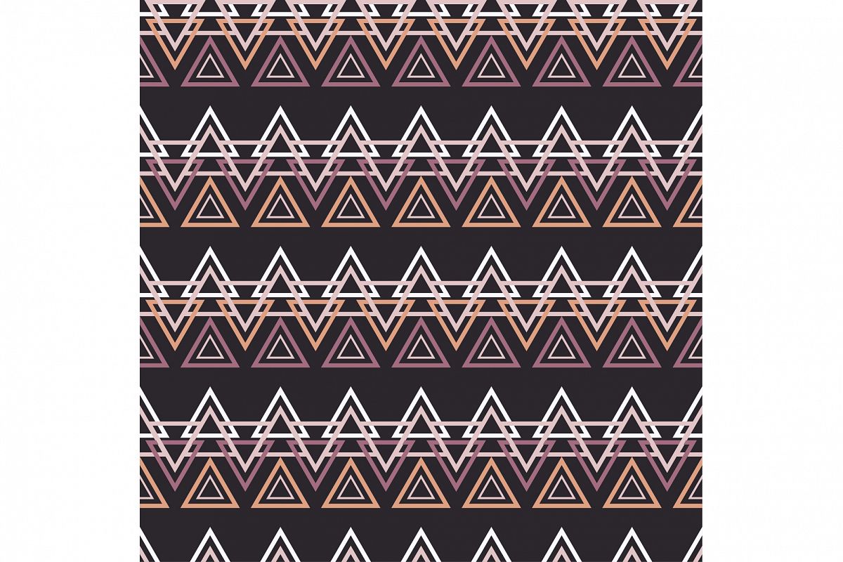 Ethnic boho seamless pattern. Print. Repeating background. Cloth design, wallpaper. example image 1