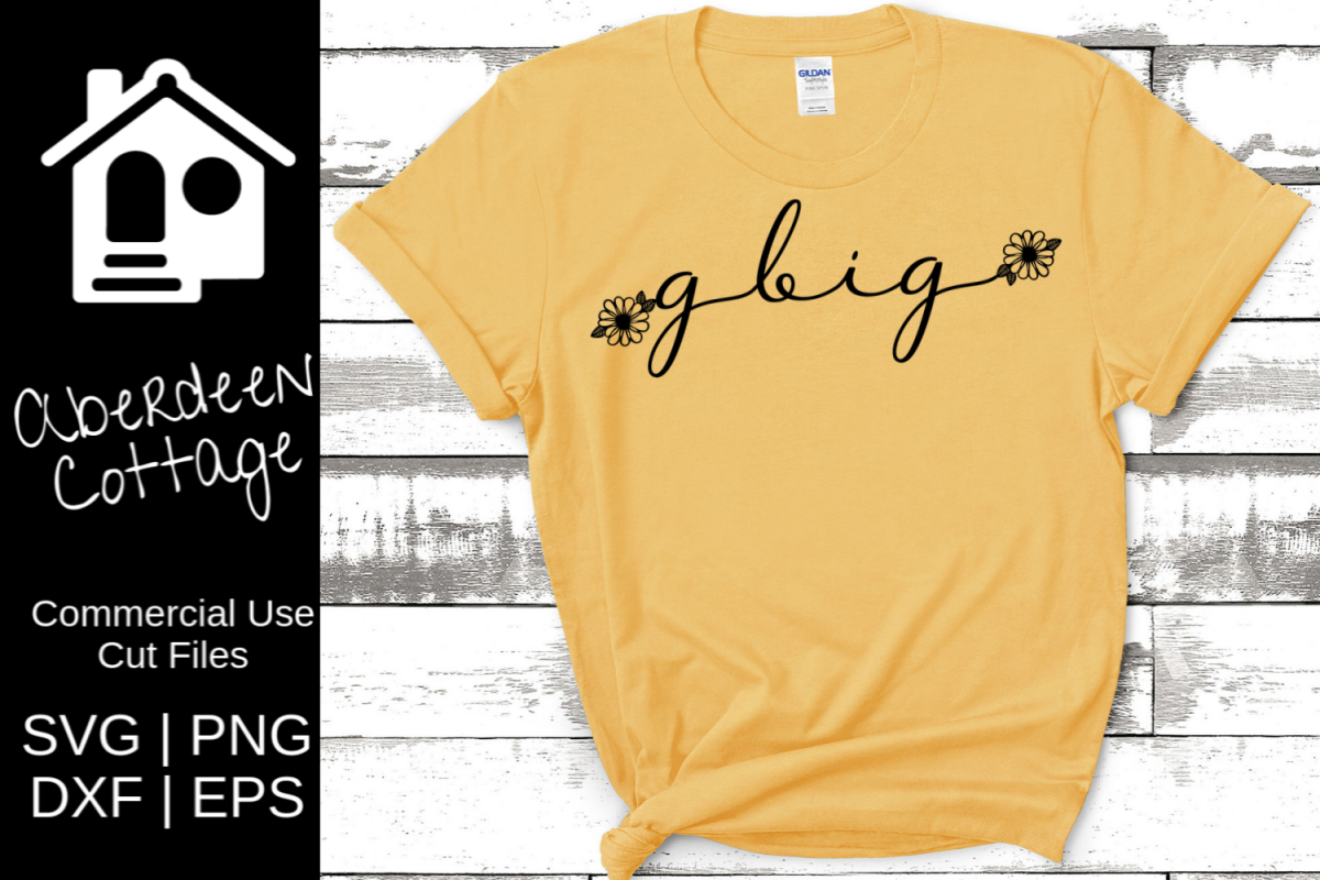Sunflower G-Big Sorority SVG example image 1