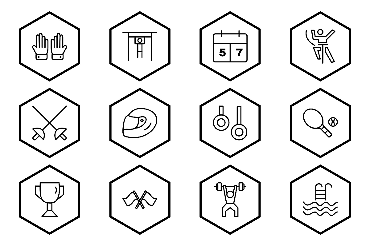 Set Of Sports And Game Icons example image 1