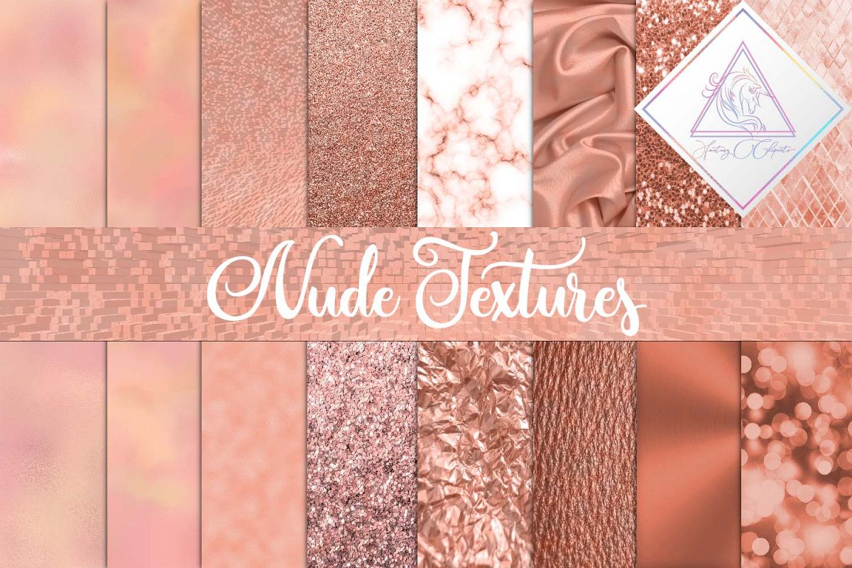 Nude Textures Digital Paper example image 1