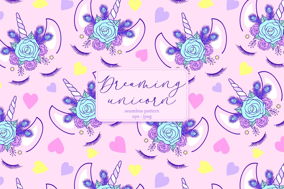 Dreaming unicorn example image 1