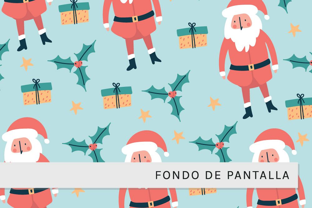 Fondo de Papa Noel example image 1