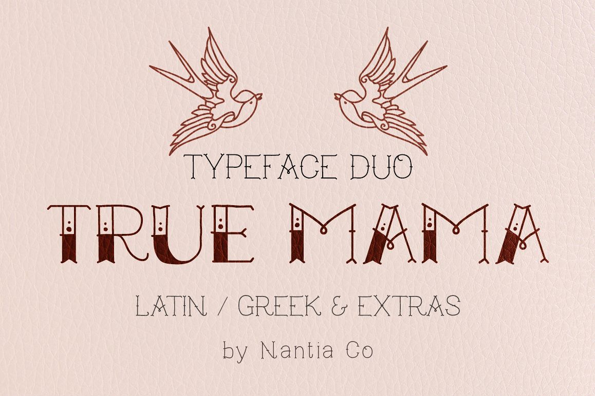 True Mama | Typeface Duo example image 1