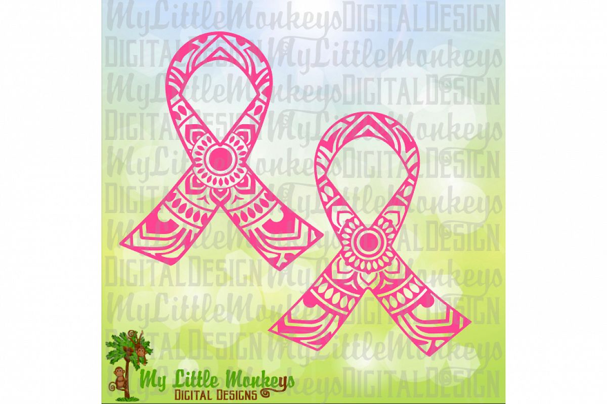 Awareness Ribbon Mandala example image 1