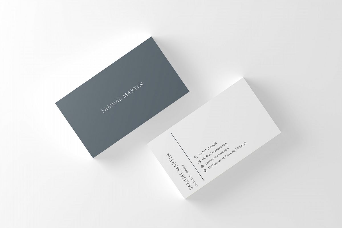 Beautiful Simple Classy Modern Business Card 77586 Business Cards 