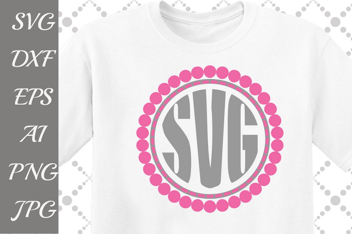 Monogram Svg Frame example image 1