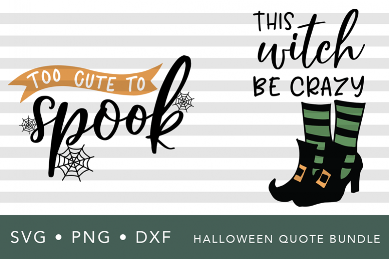 Halloween SVG Quote Bundle example image 1
