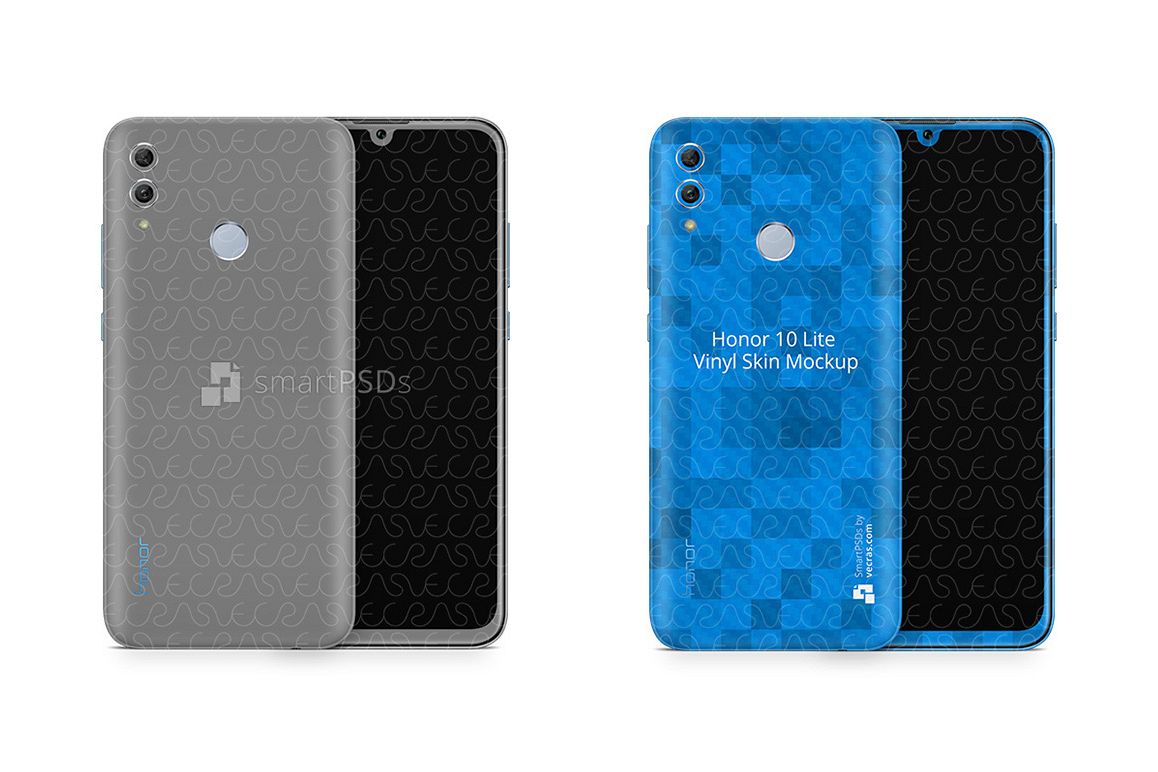 Honor 10 Lite Vinyl Skin Design Mockup 2018 example image 1