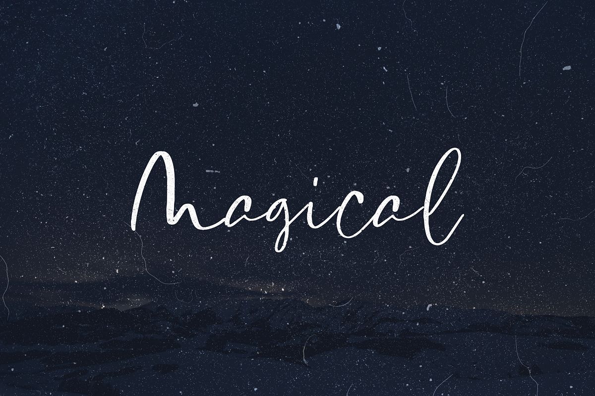 Magical Font Set example image 1