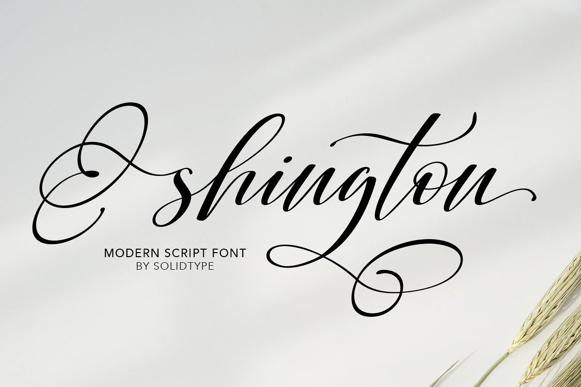 Shington Script example image 1