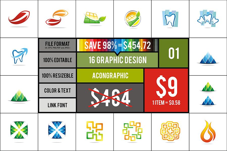 Graphic Vector suitable for Logo #1 example image 1