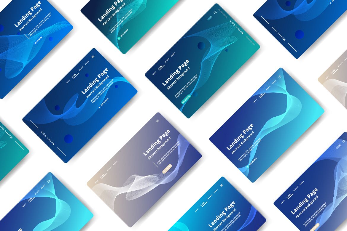 8 Abstract background design example image 1