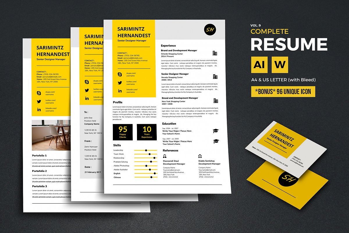 Resume example image 1