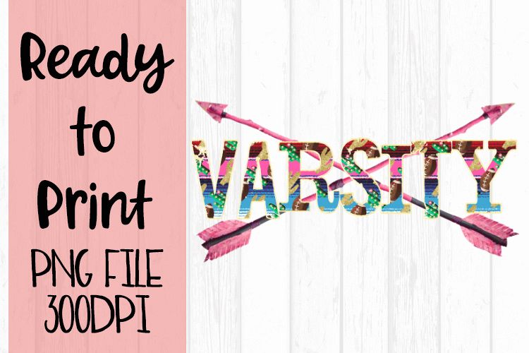 Varsity Sports Arrows Ready to Print example image 1