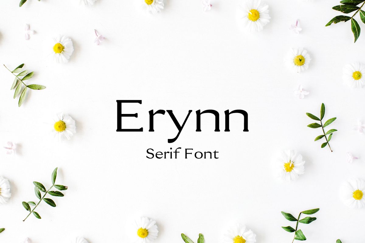 Erynn Serif Font example image 1
