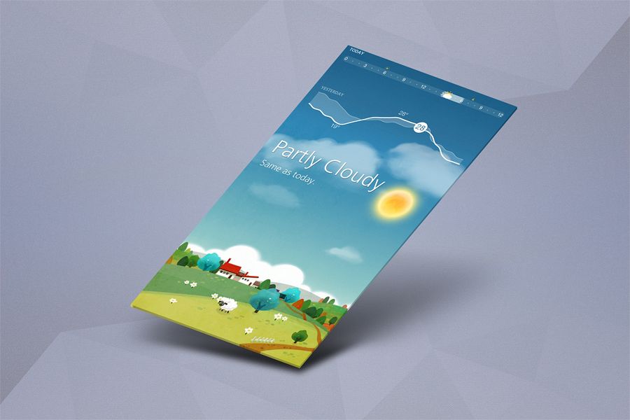 App Mock up - Isometric Scenes example image 1