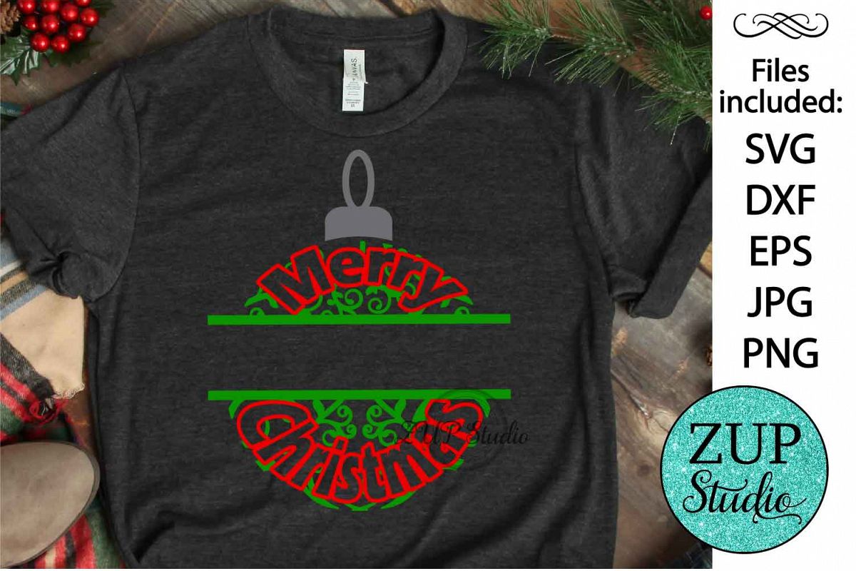 Merry Christmas cutting files svg 31 example image 1