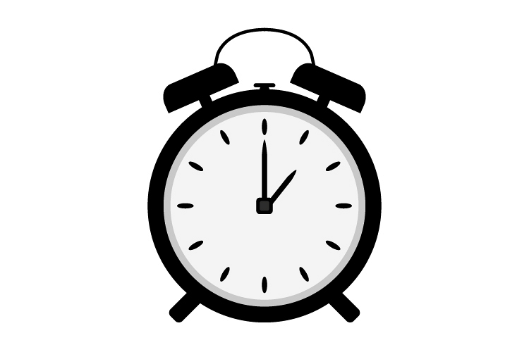 Alarm clock icon example image 1