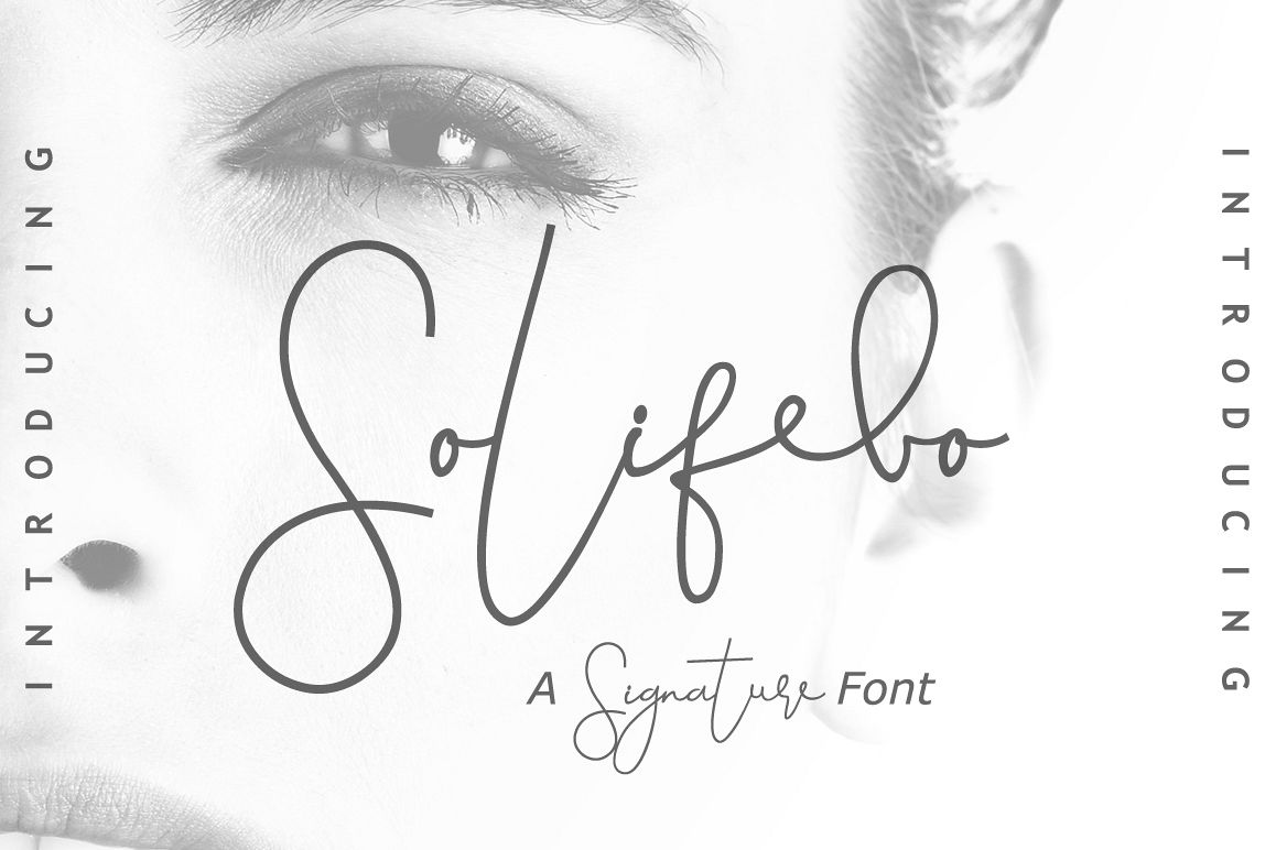 Solifebo Font example image 1