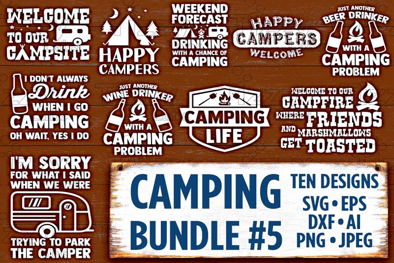 Free Free 321 Free Camping Svg Bundle SVG PNG EPS DXF File