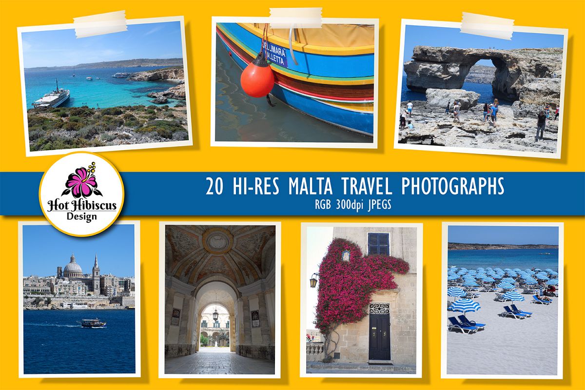 Malta and Gozo Travel Photographs Pack example image 1