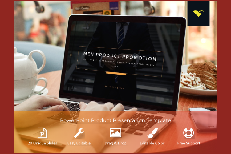 create a powerpoint presentation for any company product promotion